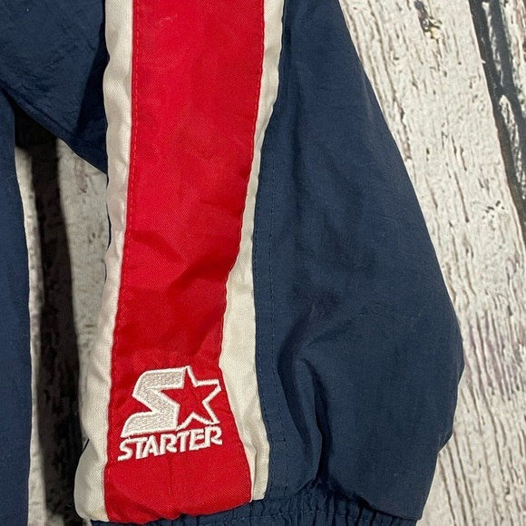 Vintager Atlanta Braves MLB Baseball Hooded Starter Sports Jacket - Picture 9 of 12